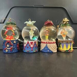 4 Replacements for Elements 12 Days of Christmas Globes Ornaments Vintage